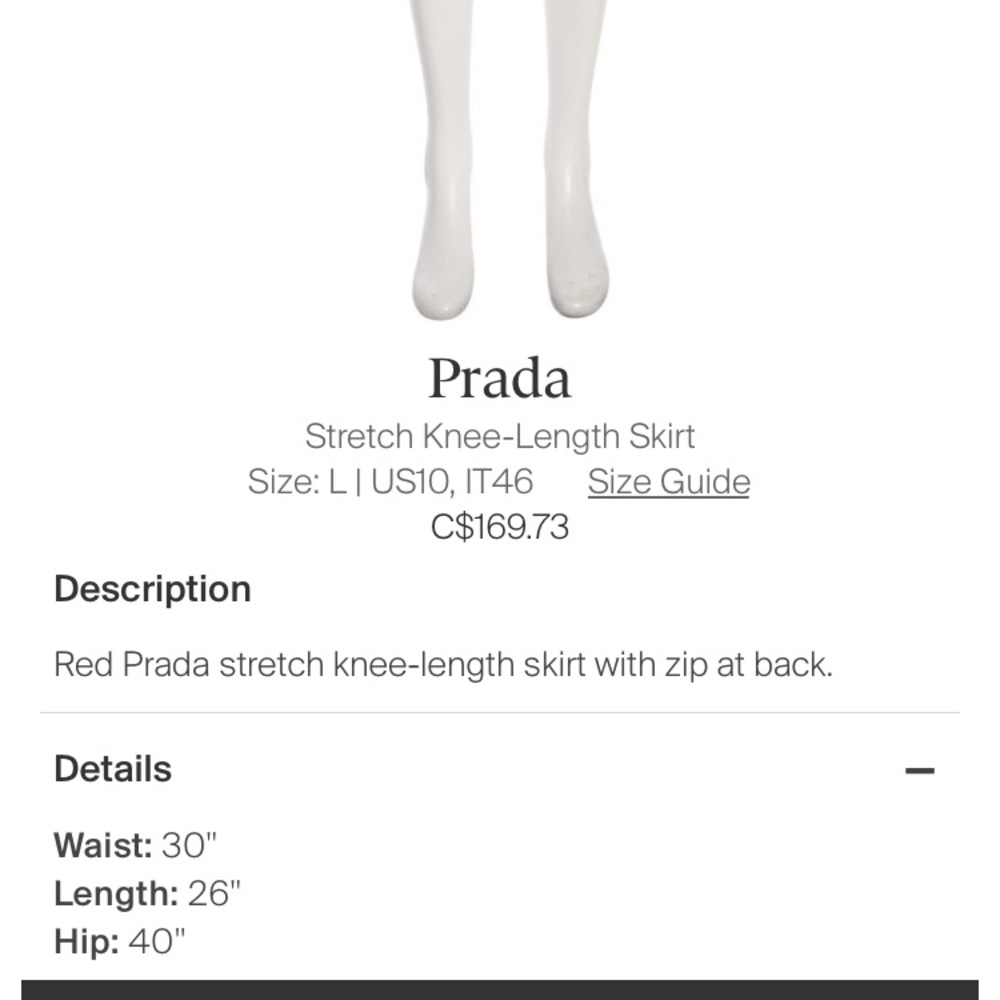 PRADA Skirt - Picture 4 of 4